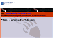 Desktop Screenshot of dangerousbear.com